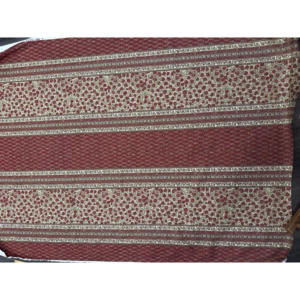 Ralph Lauren Vintage Upholstery Fabric 9+ Yards Discontinued NEW NOS 55"Wide Red - Picture 12 of 16